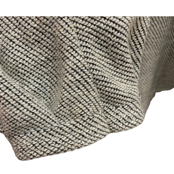 By Together Tan Frayed Edge Scooped Neck Sweater Oversized Sz S - Picture 5 of 8